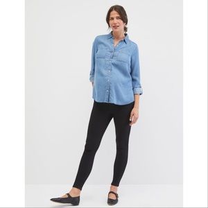 Pea in the Pod skinny secret belly ankle pant medium